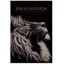 Bíblia Sagrada Lion Head | NVT Letra Normal | Capa Dura Soft Touch
