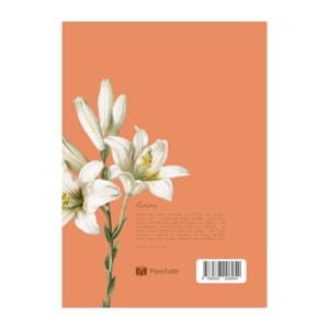 Segunda imagem do produto Bíblia Sagrada Lírios Laranja | NAA | Letra Normal | Capa Ilustrada
