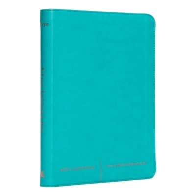 Bíblia Sagrada Luxo Slim | NVI | Letra Normal | Courosoft Verde Água