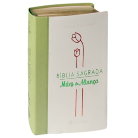 Bíblia Sagrada Mães da Aliança | ARA | Letra Normal | Capa Luxo Verde Marfim