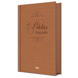 Bíblia Sagrada Marrom | NVI | Capa Dura