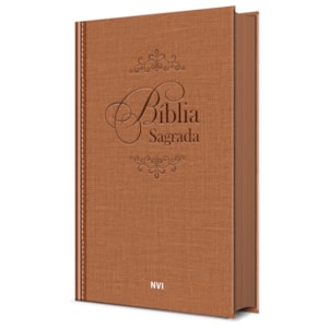 Bíblia Sagrada Marrom | NVI | Capa Dura