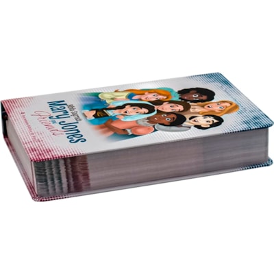 Segunda imagem do produto Bíblia Sagrada Mary Jones And Friends | NTLH | Capa Dura Ilustrada Branca