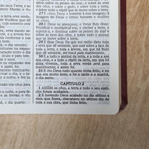 Bíblia Sagrada Média | ACF | Letra Normal | Capa Luxo Vinho