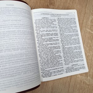 Bíblia Sagrada Média | ACF | Letra Normal | Capa Luxo Vinho