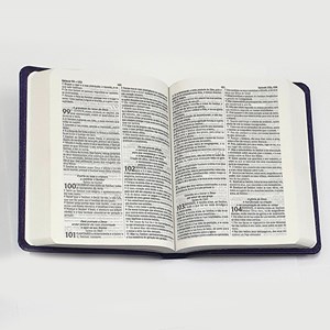 Bíblia Sagrada Média | ARC | Capa Luxo Azul