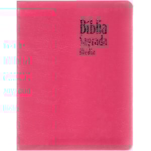 Segunda imagem do produto Bíblia Sagrada Média | ARC | Capa Luxo Pink