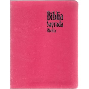 Bíblia Sagrada Média | ARC | Capa Luxo Pink