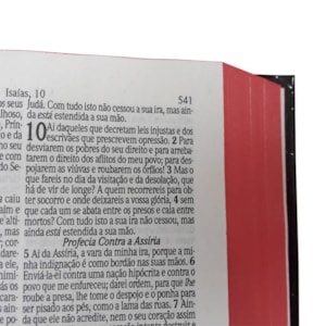 Segunda imagem do produto Bíblia Sagrada Média Fé | Letra Normal ARC | Harpa Avivada e Corinhos | Capa Dura Preta