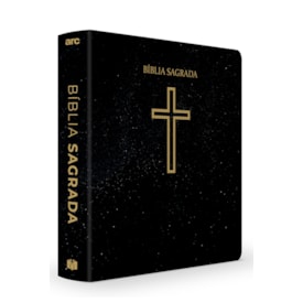 Bíblia Sagrada Média Salvos Pela Graça | ARC | Brochura Preta