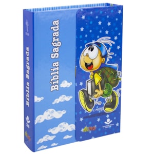 Bíblia Sagrada Mig Meg Masculino | NTLH | Capa Dura Imã