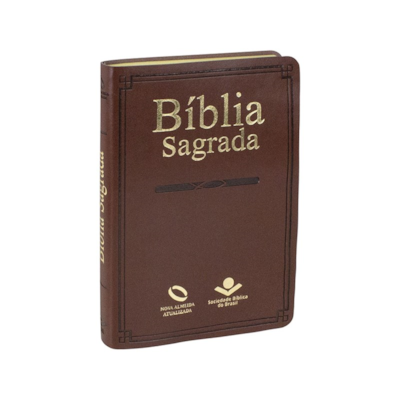 Segunda imagem do produto Bíblia Sagrada Missionaria | NAA | Letra Normal | Capa Marrom