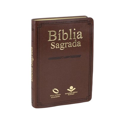 Bíblia Sagrada Missionaria | NAA | Letra Normal | Capa Marrom