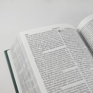 Bíblia Sagrada Moldura Azul | NVI | Letra Gigante | Capa Dura