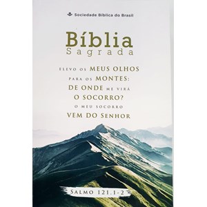 Bíblia Sagrada Montanhas | NAA | Letra Gigante | Capa Brochura