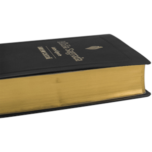 Segunda imagem do produto Bíblia Sagrada | NAA | Letra Gigante | C/ Harpa Cristã | Capa Semi Luxo Preta