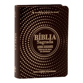 Bíblia Sagrada | NAA | Letra Gigante | Marrom