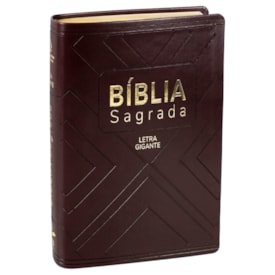 Bíblia Sagrada | NAA | Letra Gigante | Marrom | Com Índice