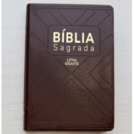Segunda imagem do produto Bíblia Sagrada | NAA | Letra Gigante | Marrom | Com Índice
