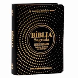 Bíblia Sagrada | NAA | Letra Gigante | Preta