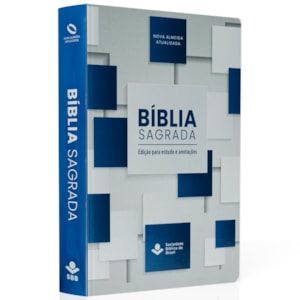 Bíblia Sagrada | NAA | Letra Grande | Edição para Estudo Com Espaço Para Anotações