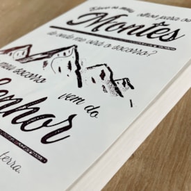 Segunda imagem do produto Bíblia Sagrada | NAA | Letra Normal | Capa Brochura Branca