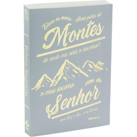 Bíblia Sagrada | NAA | Letra Normal | Capa Brochura Cinza