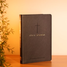 Segunda imagem do produto Bíblia Sagrada | NAA | Referências Cruzada | Capa Luxo Preta