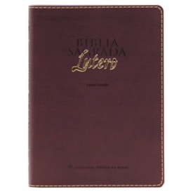 Bíblia Sagrada | NAA | Reflexões de Lutero | Marrom
