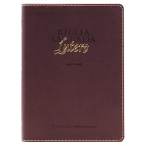Bíblia Sagrada | NAA | Reflexões de Lutero | Marrom