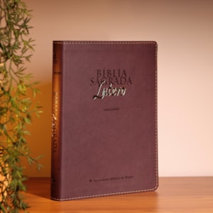 Segunda imagem do produto Bíblia Sagrada | NAA | Reflexões de Lutero | Marrom