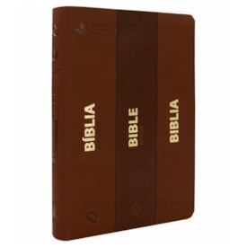 Bíblia Sagrada | NAA | Trilíngue | Português | Inglês | Espanhol