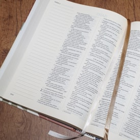 Segunda imagem do produto Bíblia Sagrada Nada Será Capaz | NVI | Capa Dura com Espaço para Anotações