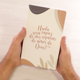 Segunda imagem do produto Bíblia Sagrada Nada Será Capaz | NVI | Letra Normal | Capa Brochura