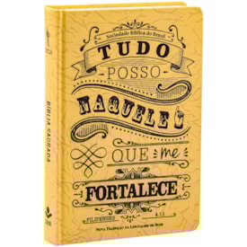 Bíblia Sagrada | NTLH | Letra Grande | Capa Filipenses 4:13