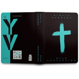 Segunda imagem do produto Bíblia Sagrada | NTLH | YouVersion | Capa Dura Cruz Menta