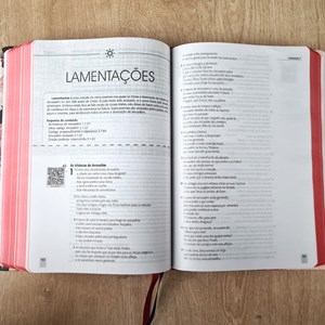 Bíblia Sagrada | NTLH | YouVersion | Capa Dura Jardim de Peônias