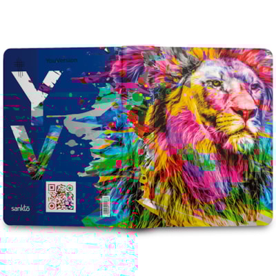 Segunda imagem do produto Bíblia Sagrada | NTLH | YouVersion | Capa Dura The Lion Colorida