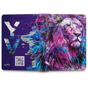 Segunda imagem do produto Bíblia Sagrada | NTLH | YouVersion | Capa Dura The Lion Gelo