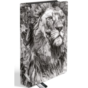 Bíblia Sagrada | NTLH | YouVersion | Capa Dura The Lion Preto e Branco