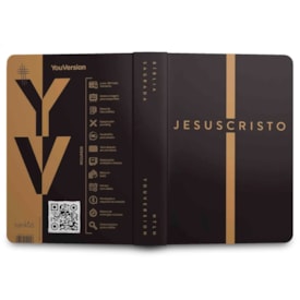 Segunda imagem do produto Bíblia Sagrada | NTLH | YouVersion | Jesus Cristo Dourada