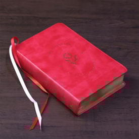 Segunda imagem do produto Bíblia Sagrada | NVI | Leitura Perfeita | Capa Couro Soft Rosado