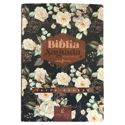 Bíblia Sagrada | NVI | Leitura Perfeita | Letra Grande | Espaço para Anotações | Rosas