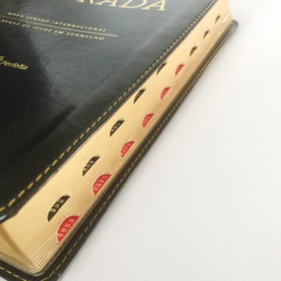 Segunda imagem do produto Bíblia Sagrada NVI | Leitura Perfeita | Luxo Preta C/ Índice