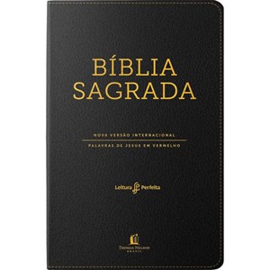 Bíblia Sagrada NVI | Leitura Perfeita | Luxo Preta C/ Índice