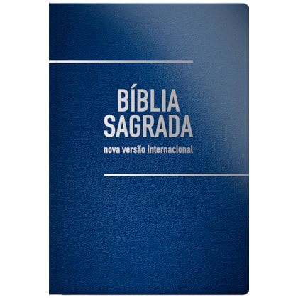 Bíblia Sagrada | NVI | Letra Extra Gigante | Capa Luxo Azul