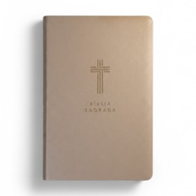 Bíblia Sagrada | NVI | Letra Gigante | Bege Com Índice