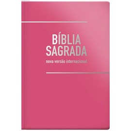 Bíblia Sagrada | NVI | Letra Gigante | Capa Luxo Rosa