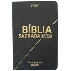 Bíblia Sagrada | NVI | Letra Gigante Nova Ortografia Capa Preta