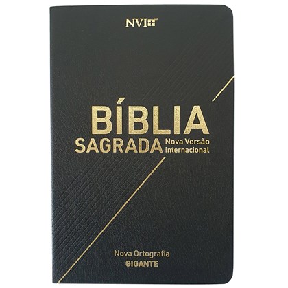 Bíblia Sagrada | NVI | Letra Gigante Nova Ortografia Capa Preta